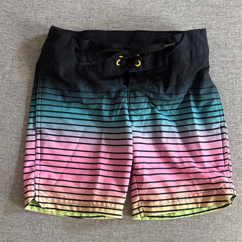art class striped swim trunks - 5